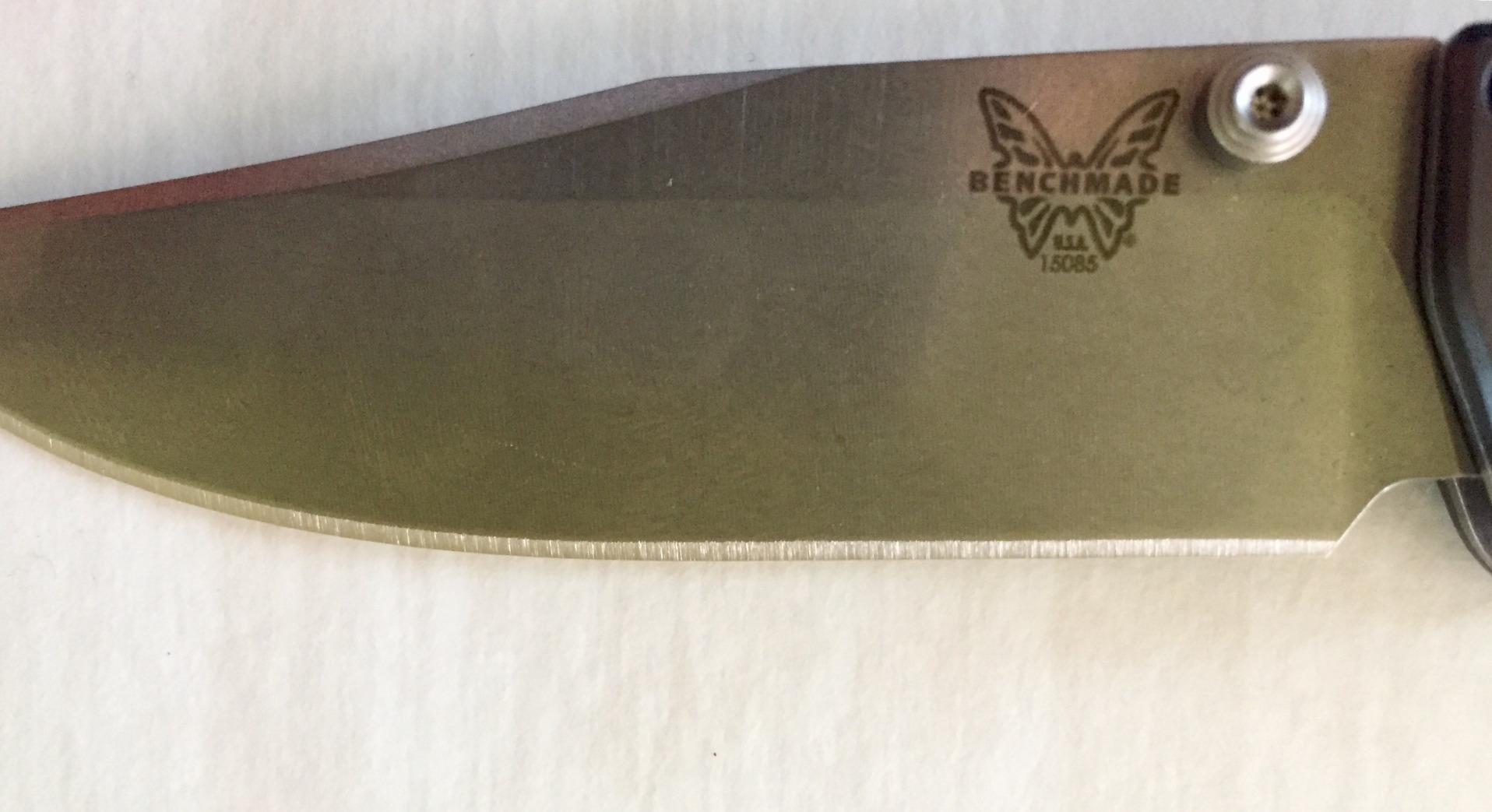 Benchmade Mini Crooked River Hunting Knife, S30V Steel Blade (15085-2) customer photo 1