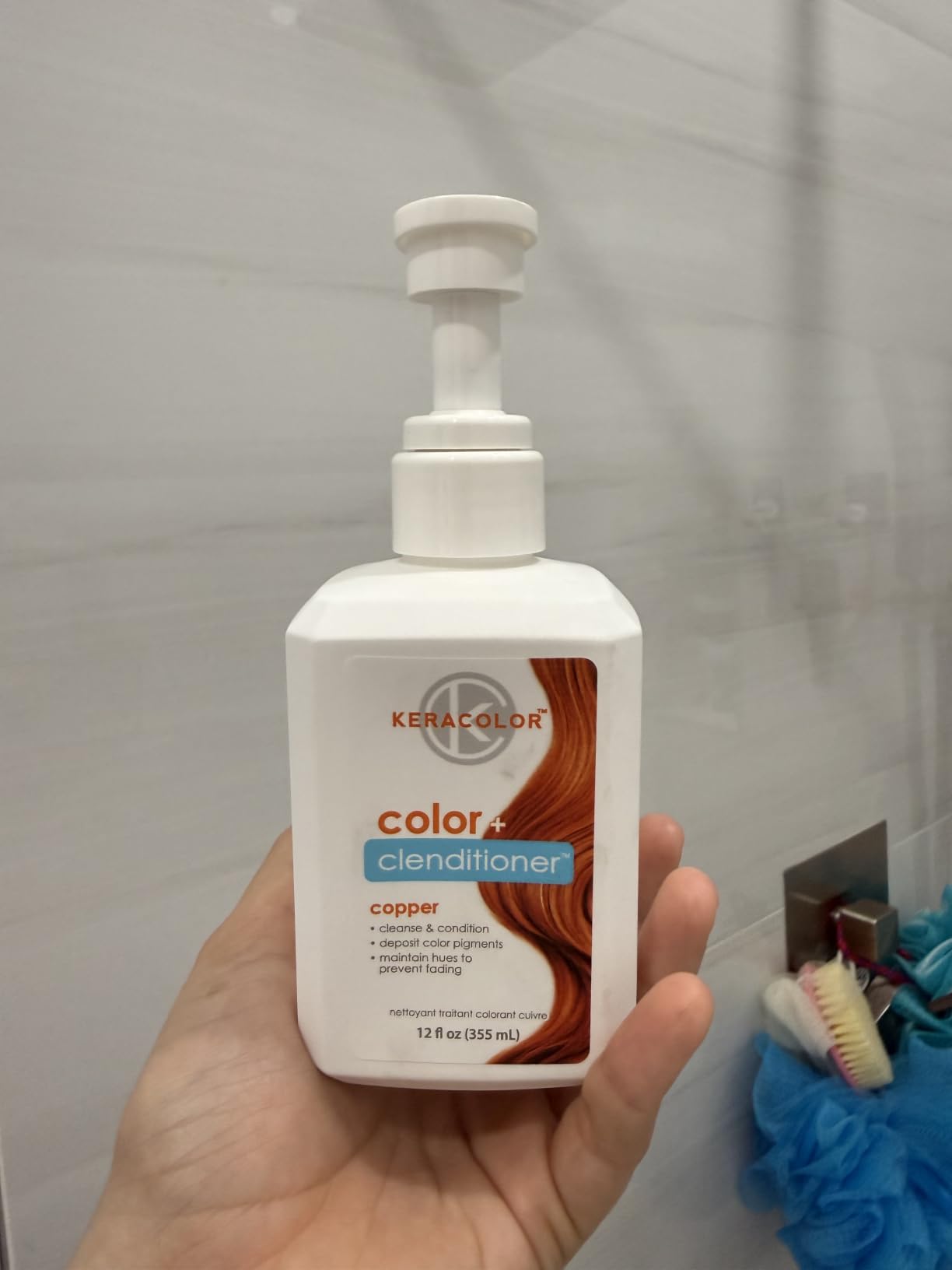 Keracolor Color + Clenditioner, Semi-Permanent Hair Color, 23 Shades customer photo 2