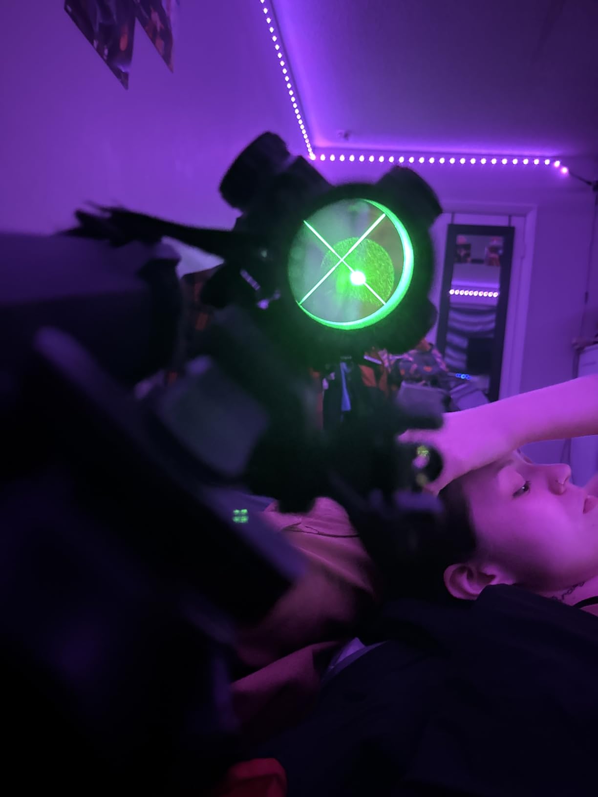MidTen 2.5-10x40 Red Green Illuminated Mil-dot Scope with Red/Green Laser Combo - Green Lens Color & Mounts customer photo 1