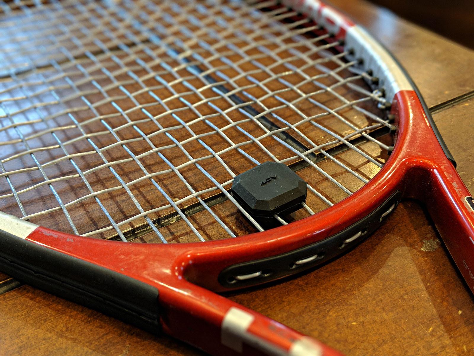 ADV Tennis Dampener with Custom Feel - 3 Pack - Racket Shock Absorber to Reduce Vibration, Relieve Symptoms of Injury and Stay on the Racket - Engineered Poly-Silicone Tennis Racket Dampener customer photo 1