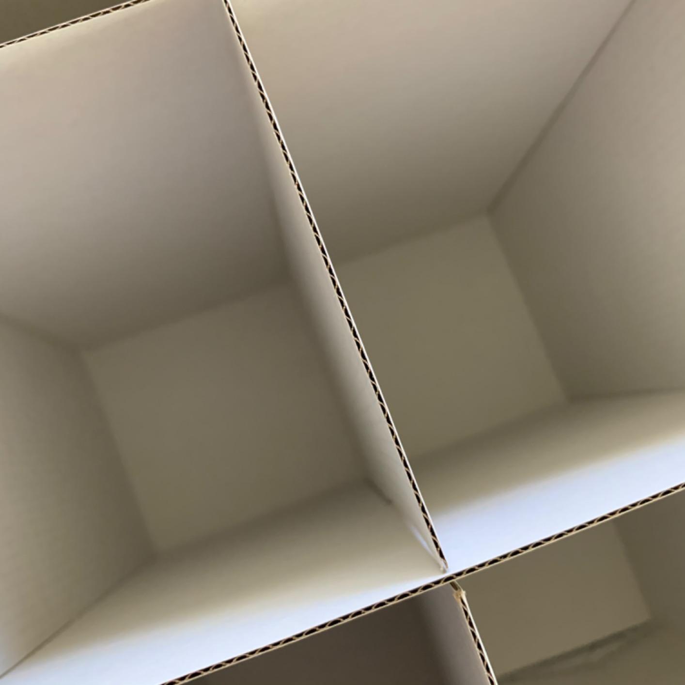 Sorbus Stemware Storage Containers, Divided Case (Quilted Stemware, Beige) customer photo 2
