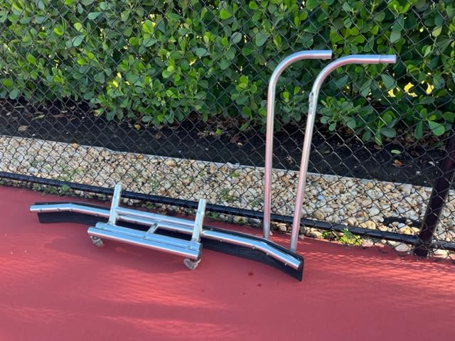 Vermont Rain Shuttle Tennis Court Squeegee | Lightweight Aluminum - 5ft EVA Foam Blade | Heavy Duty Water Remover customer photo 1