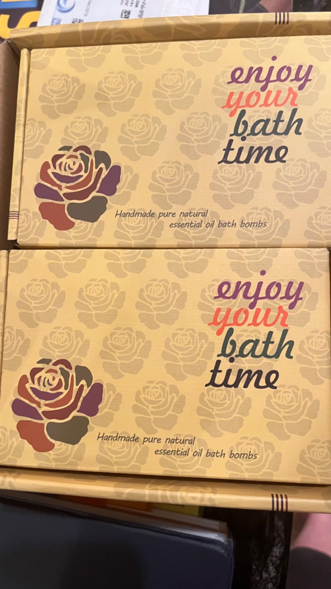INTEYE Organic Bath Bomb Set, 24 Moisturizing Essential Oil Fizzies customer photo 2