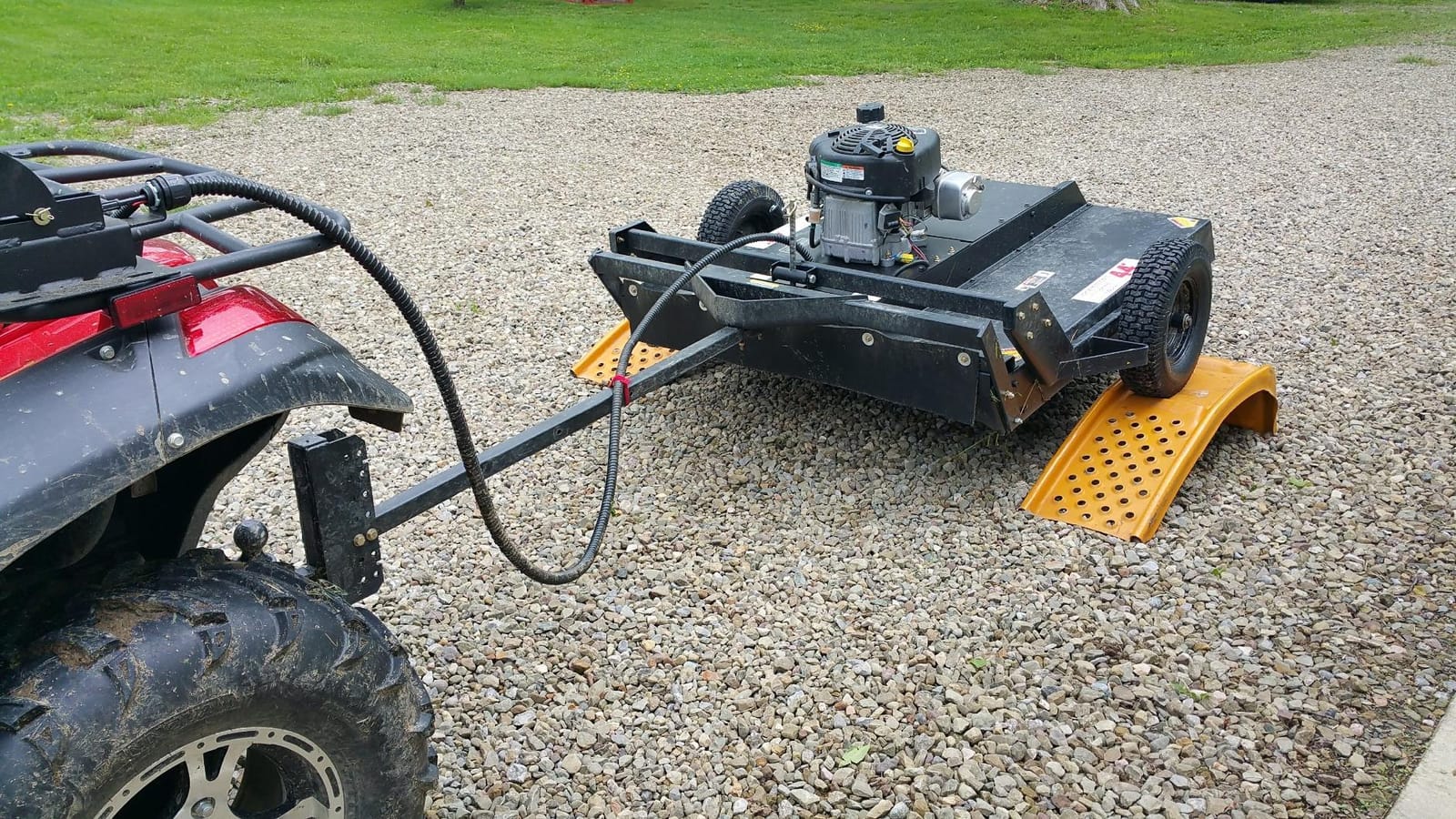 RC11544CL - Swisher 11.5 HP 44 in. Tow Behind Rough Cut Mower customer photo 2