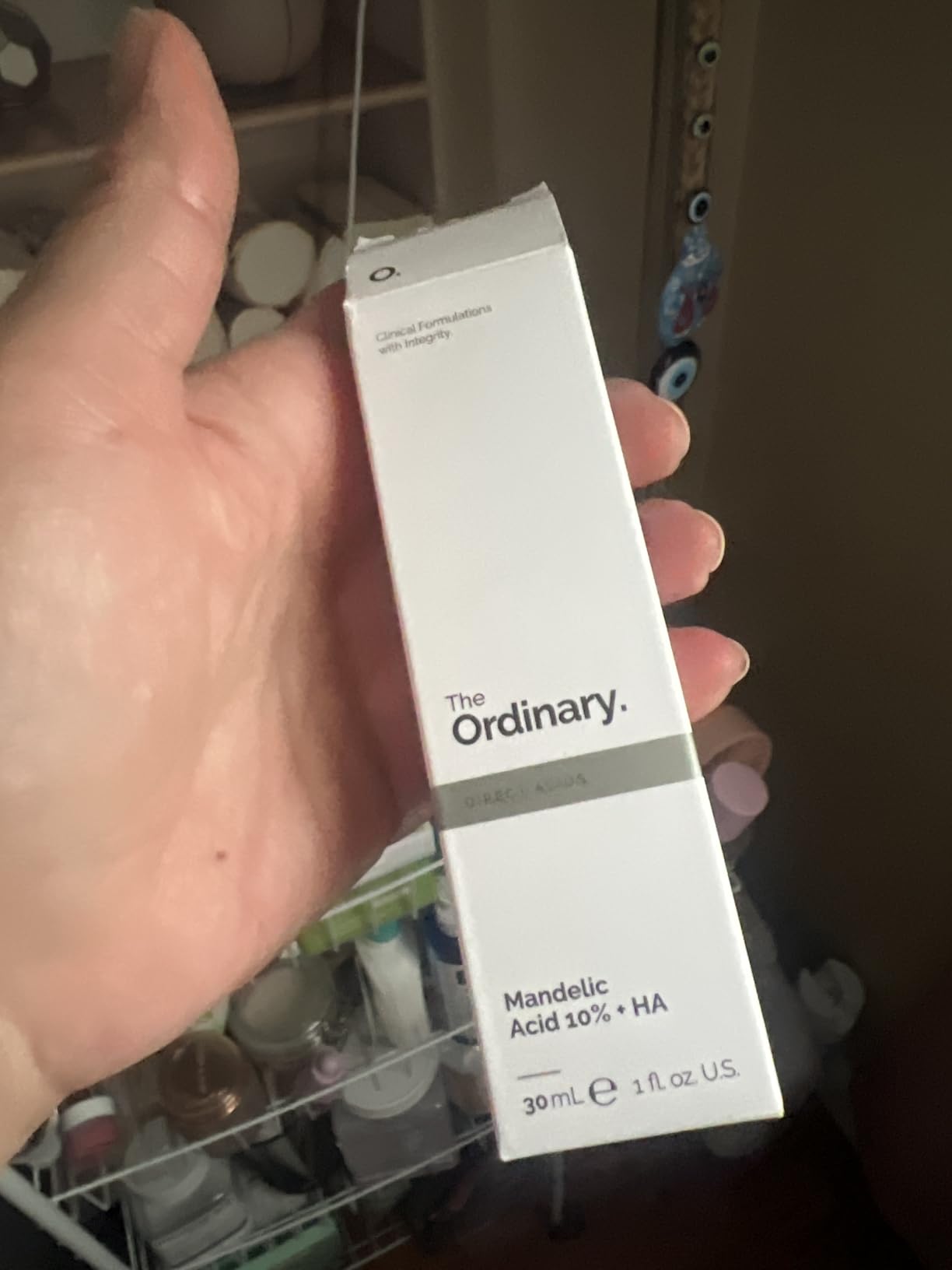 The Ordinary Mandelic Acid 10% + Hyaluronic Acid, Gentle Exfoliating Serum for Clarity and Hydration, 1 Fl Oz customer photo 2