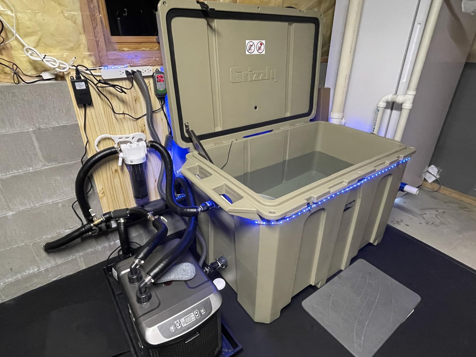 Active Aqua Water Chiller, 0.25 HP, Titanium, 40-92 Gal, Hydroponics customer photo 1