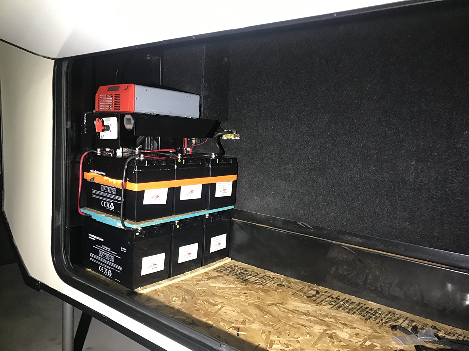 WindyNation 2pcs 100 amp-Hour 100AH 12V 12 Volt AGM Deep Cycle Sealed Lead Acid Battery - Solar RV UPS Off-Grid (2 pcs 100 amp-Hour) customer photo 2