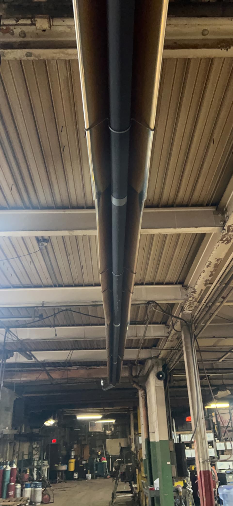 RH-150-40-P Single Stage Propane Gas 150,000 BTU 40' Long Radiant Tube Heater customer photo 1