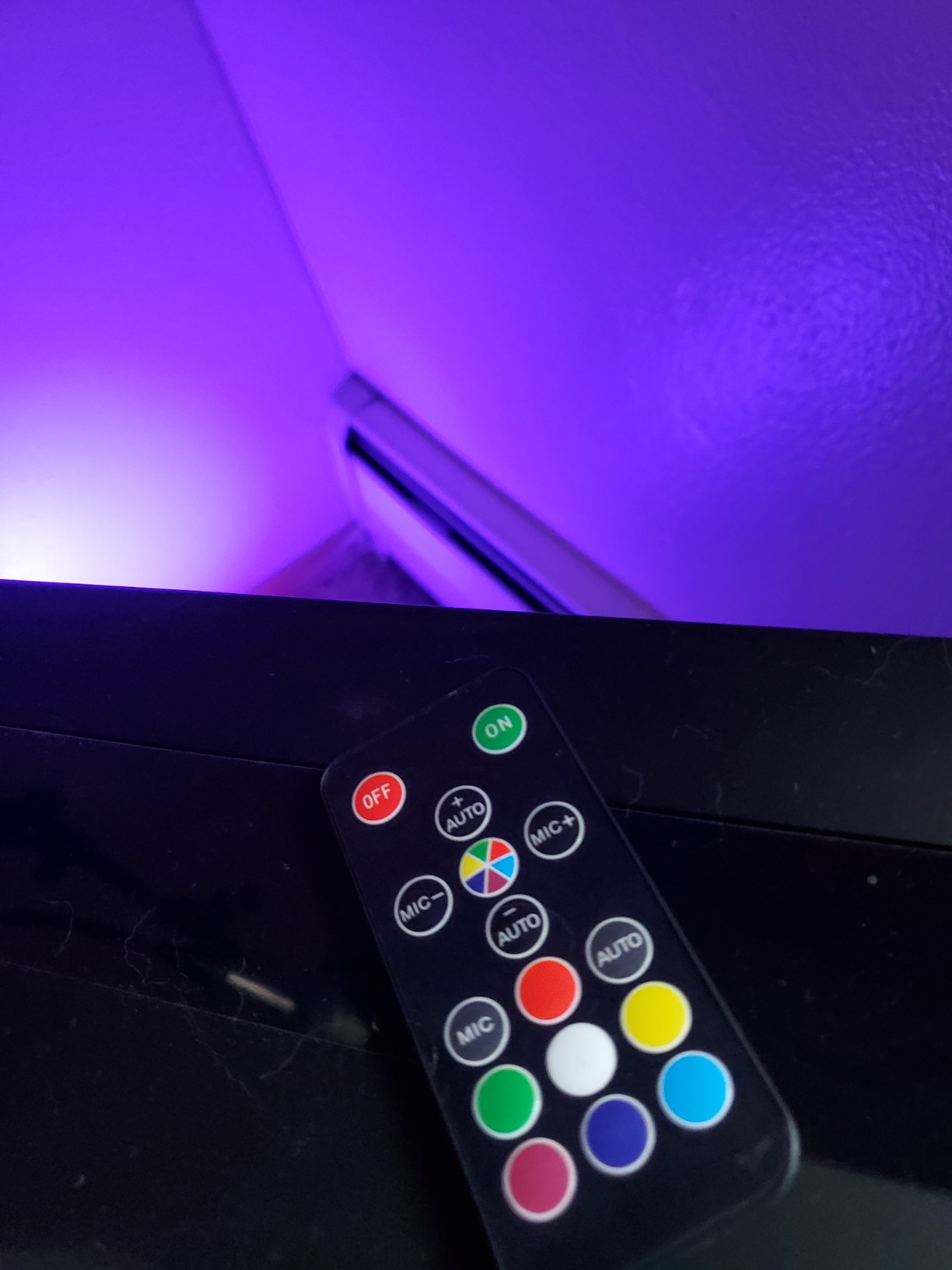 Halloween Strobe Light with Remote, JLPOW Sound Activated Mini Strobe Lights Super Bright 48 RGB LED, Remote Control Flash Stage Lighting, Best for DJ Party Show Club Disco Halloween customer photo 2