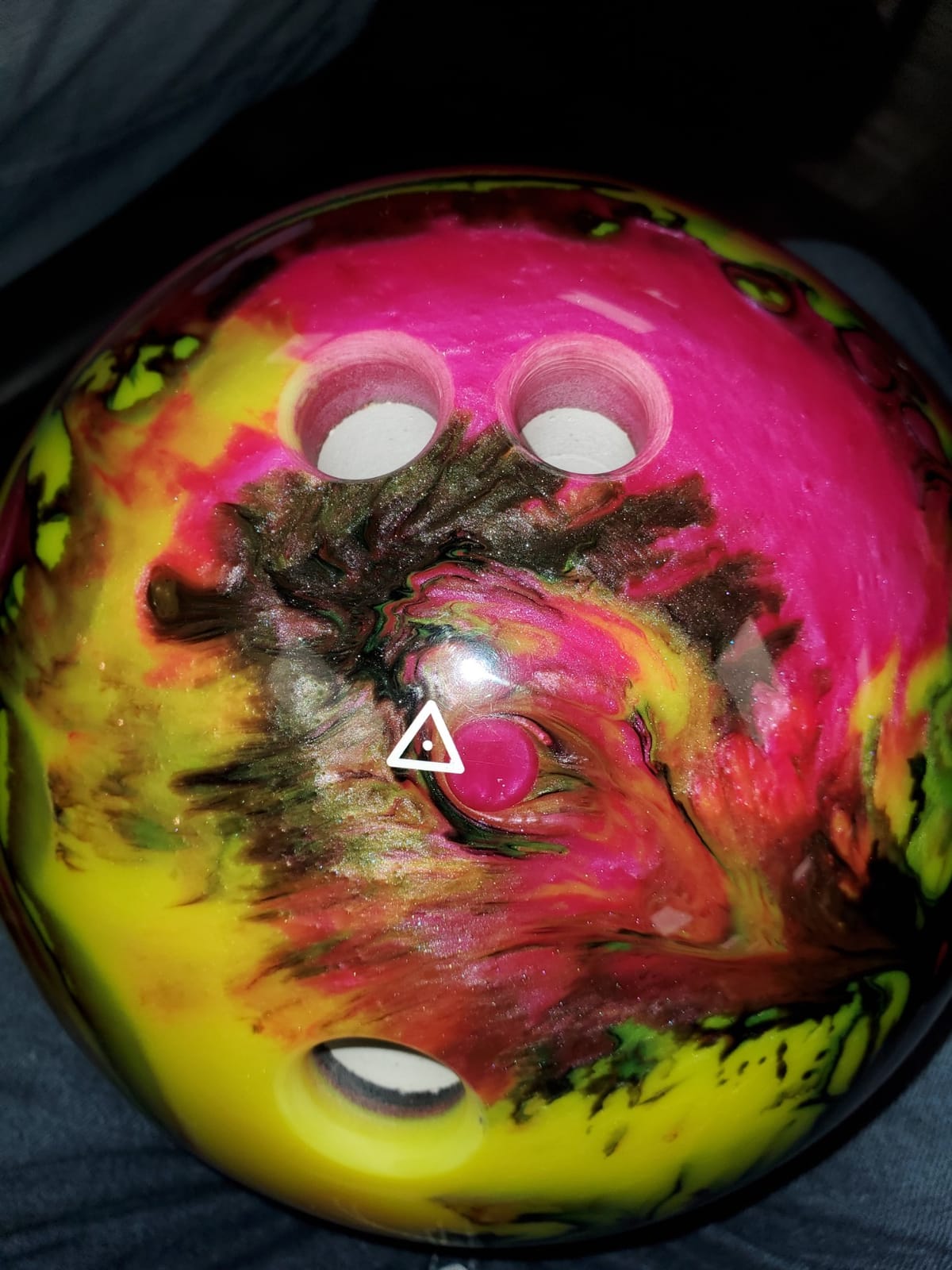 Pyramid Path Polyester Bowling Ball customer photo 2