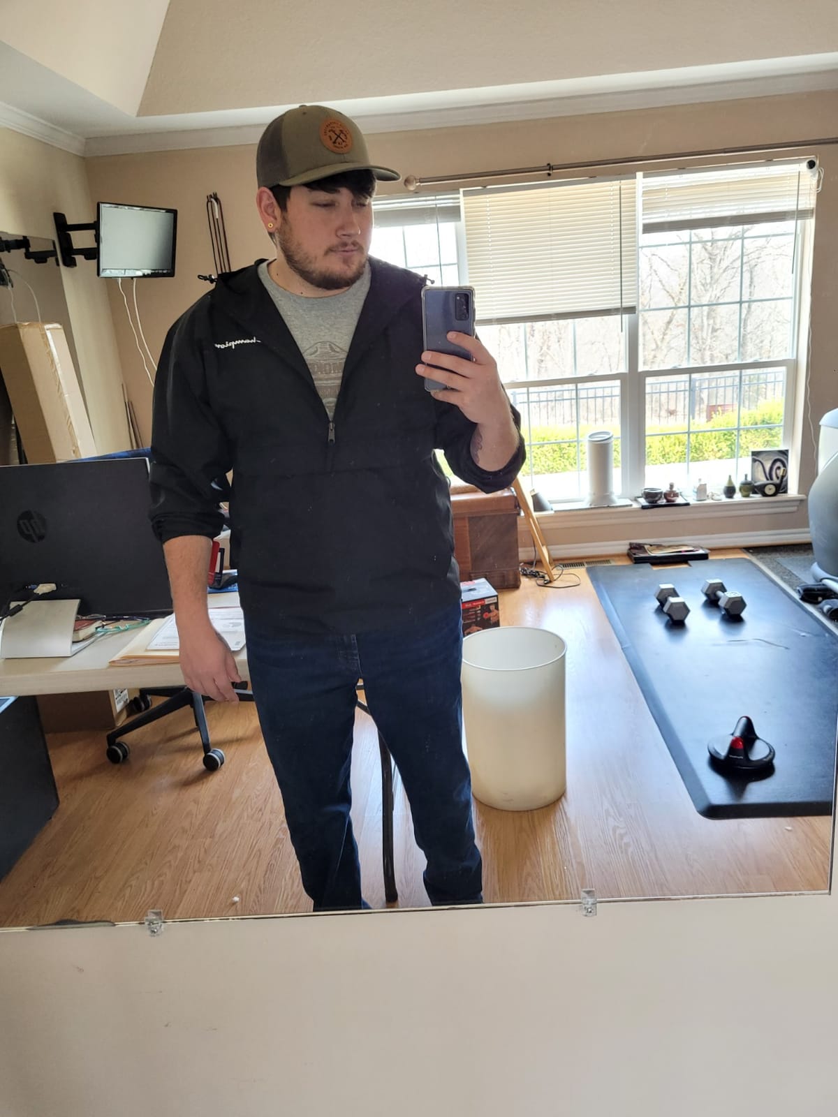Champion Men's Jacket, Stadium Full-zip Jacket, Wind Resistant, Water Resistant Jacket for Men customer photo 1