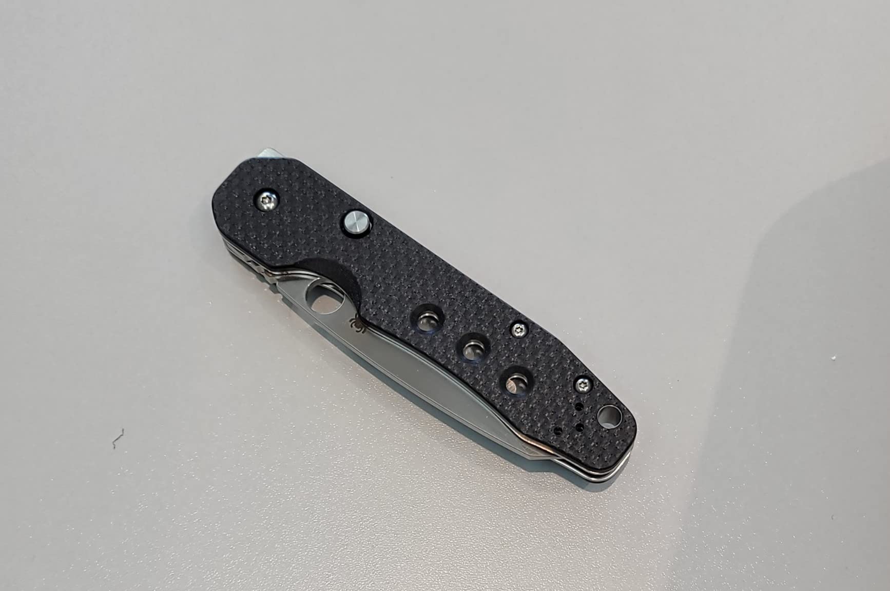 Spyderco Smock Folding Pocket Knife with 3