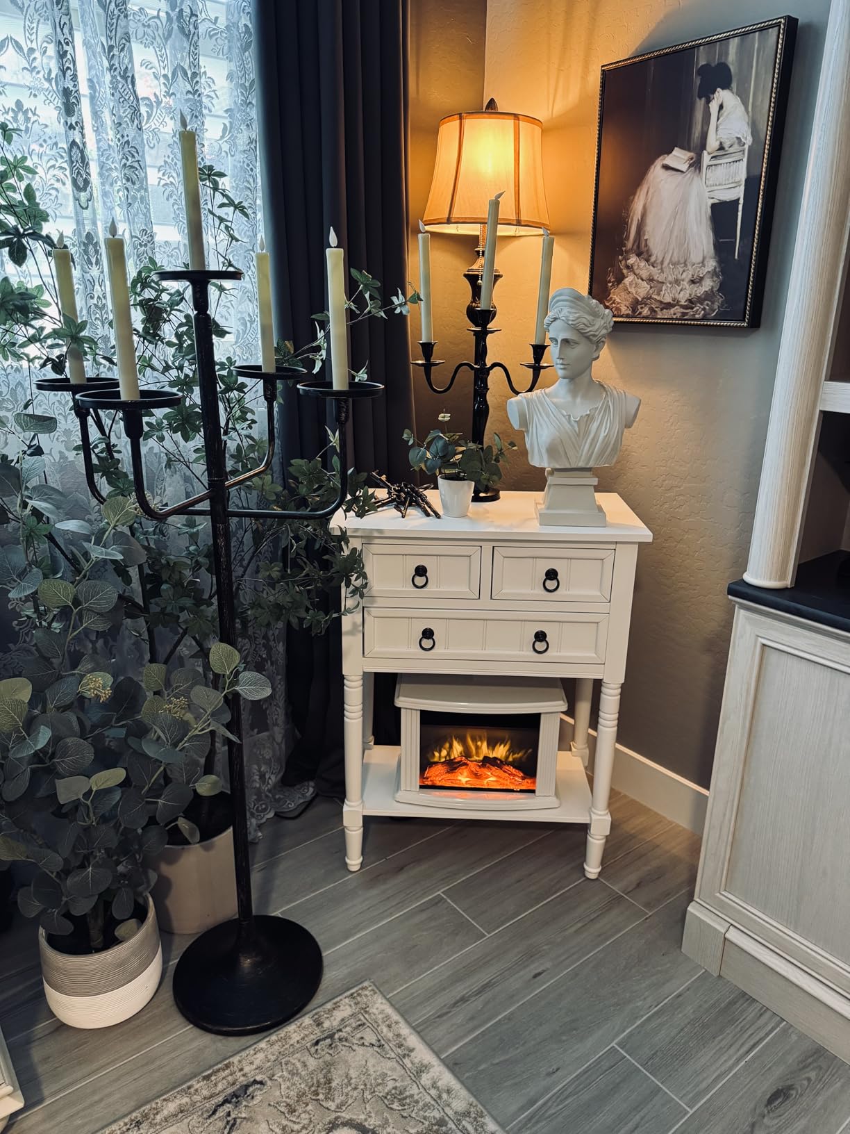 Convenience Concepts Kendra Entryway Hall Table 23.75