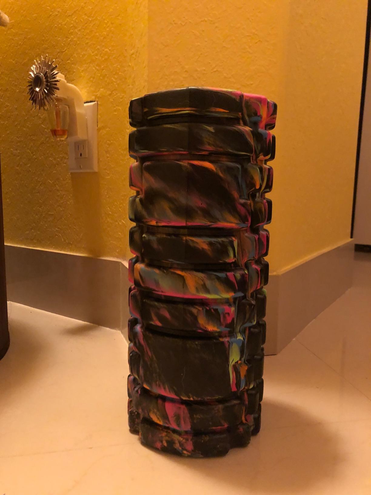 Trigger Point Releasing Foam Massage Roller with Medium Compression for Exercise, Stretching, and Muscle Recovery - Relieves Muscle Tightness, Improves Mobility, and Circulation customer photo 2