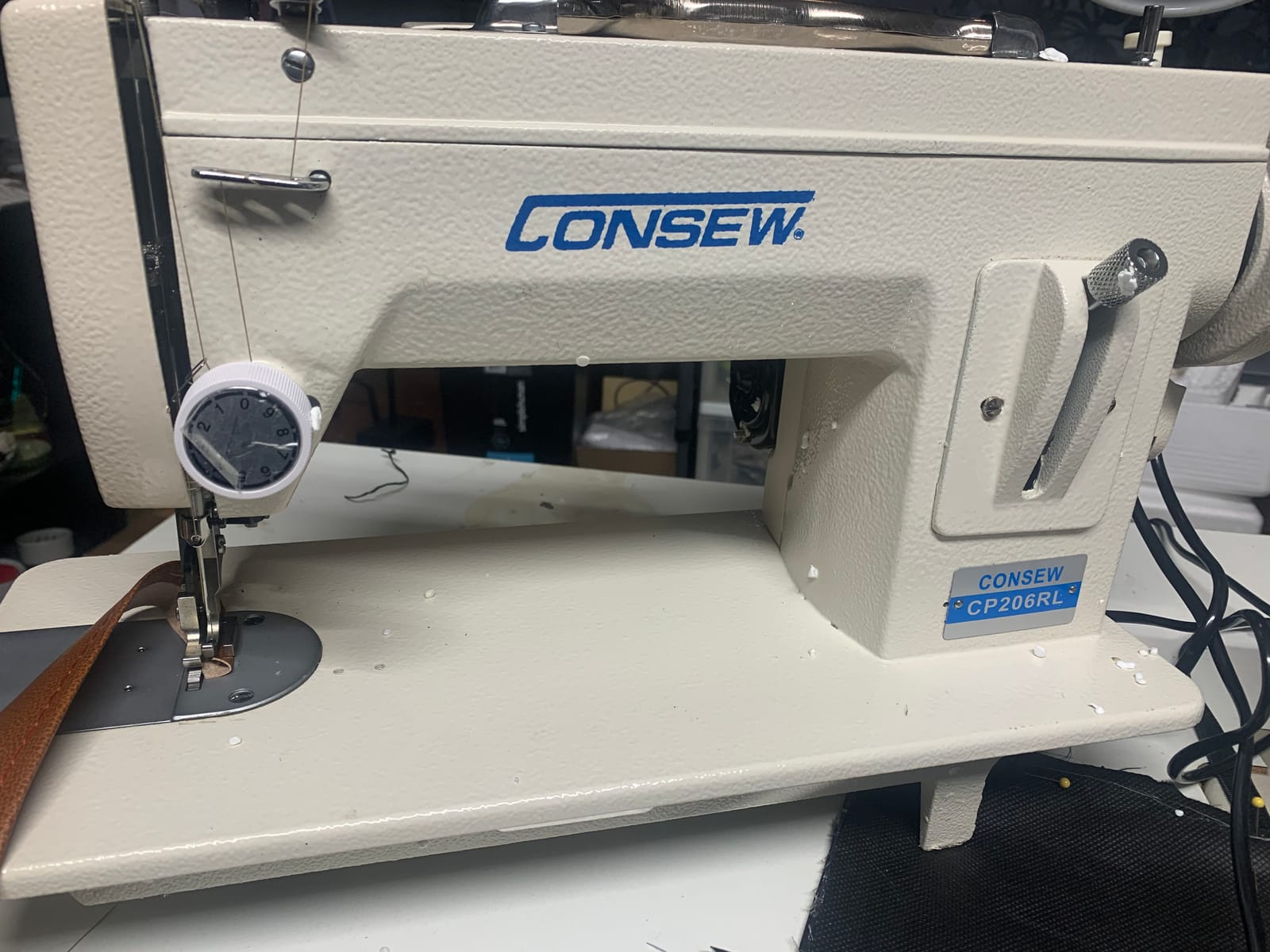 Consew CP206RL Portable Walking Foot Machine customer photo 2