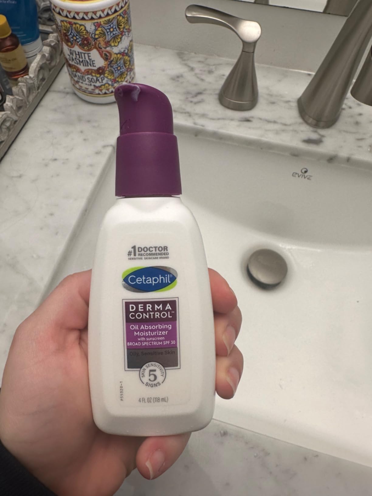 Cetaphil DermaControl Oil Absorbing Moisturizer, SPF 30, Oily Skin, 4oz customer photo 1