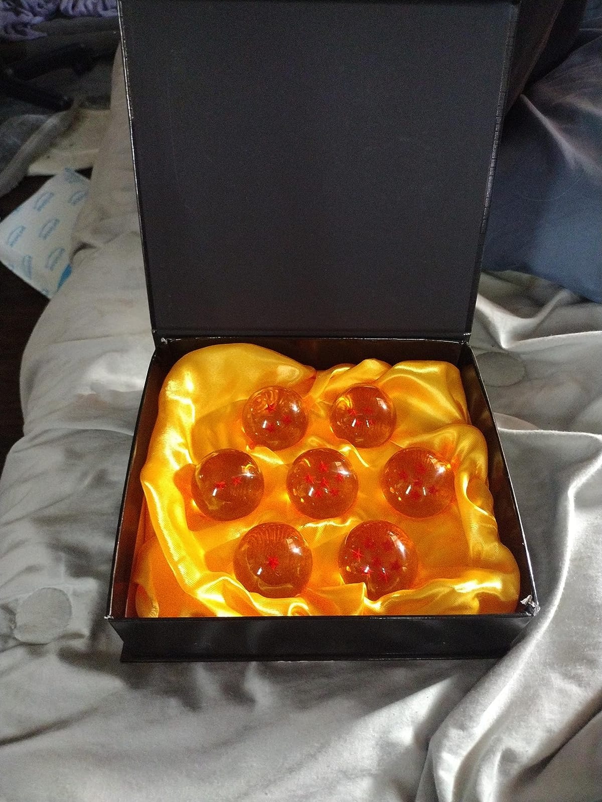 Country Toys Collectible Medium Crystal Glass Stars Balls Dragon Ball(27,35,43,57,76MM in Diameter) (D-4.3) customer photo 1
