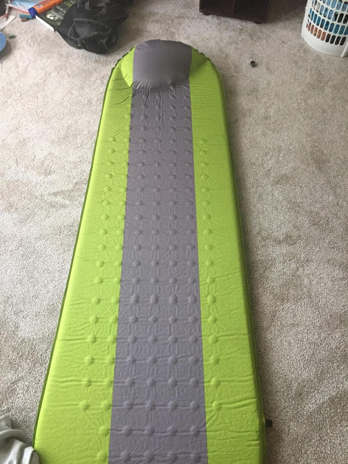 Gear Doctors® Oxylus 4.3 R-Value Insulated Foam Self Inflating Sleeping Pad Camping — Sleeping Pad Backpacking Air Mattress—Camping Mattress Self Inflating Camp Mat 4 Seasons Sleep Mat—Camp/Floor/Tent customer photo 1