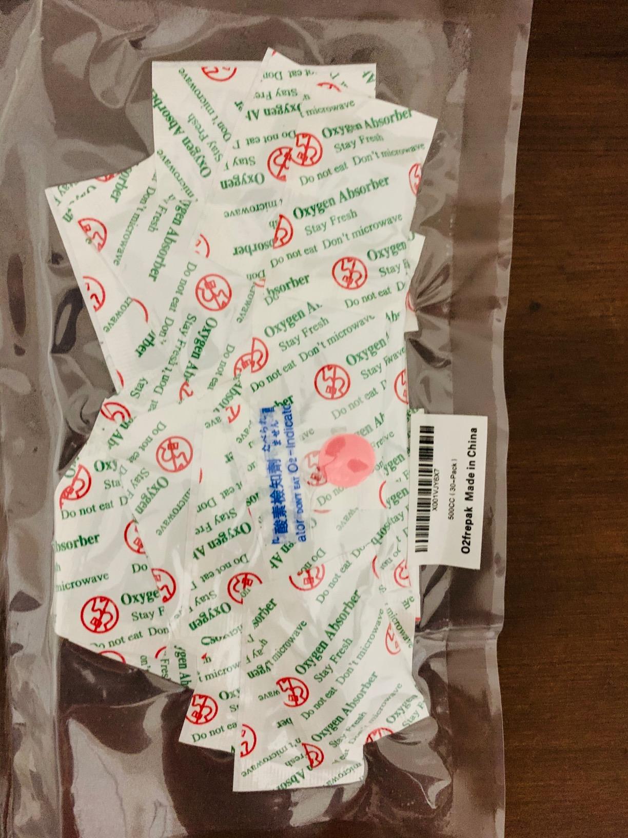 O2frepak 200CC(100Packets) Food Grade Oxygen Absorbers Packets Food Storage customer photo 2