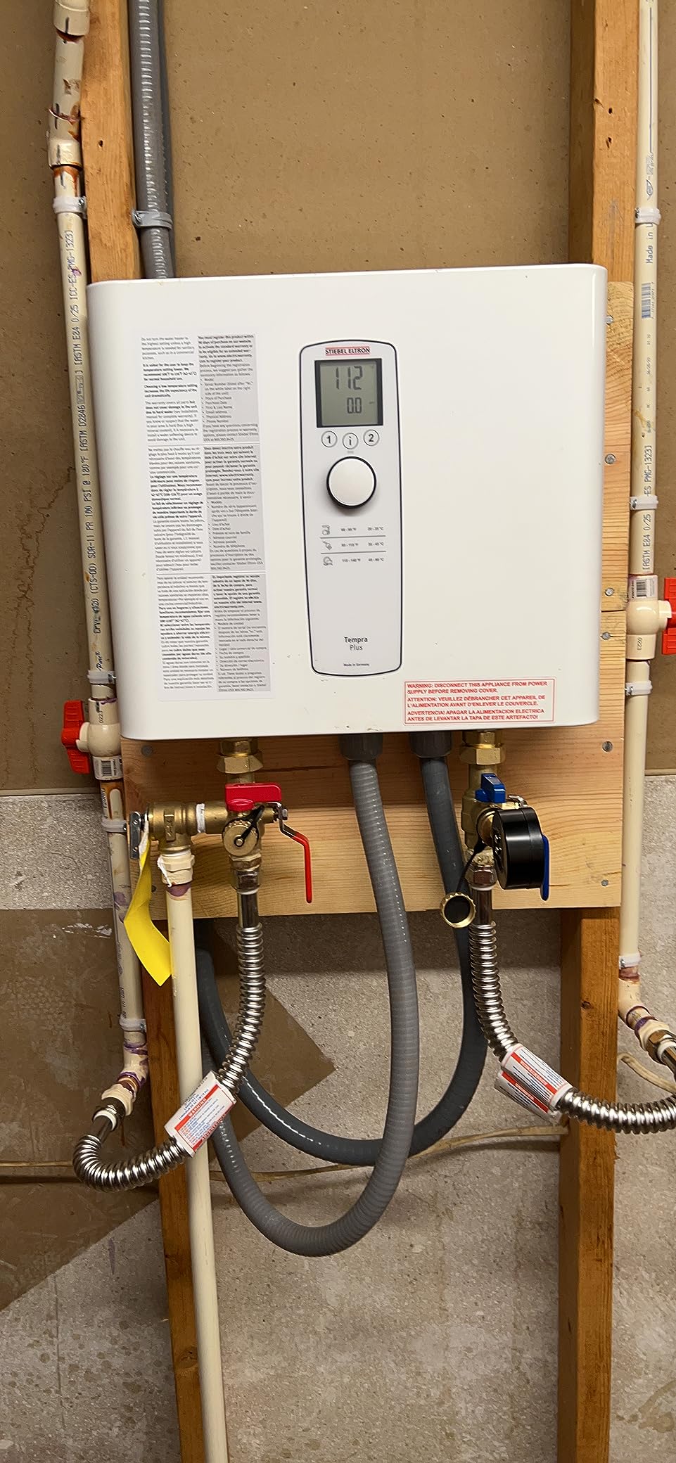 Stiebel Eltron Tempra 29 Plus Electric Tankless Water Heater, 28.8kW, 240V customer photo 2