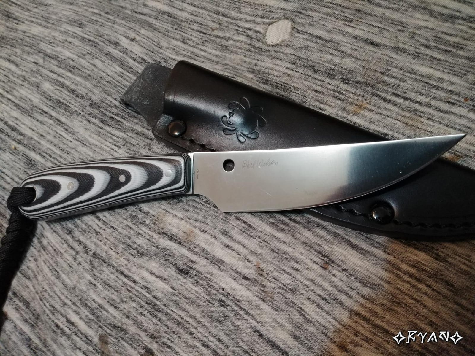 Spyderco Bow River Fixed Blade Outdoor Hunting Knife, PlainEdge customer photo 1