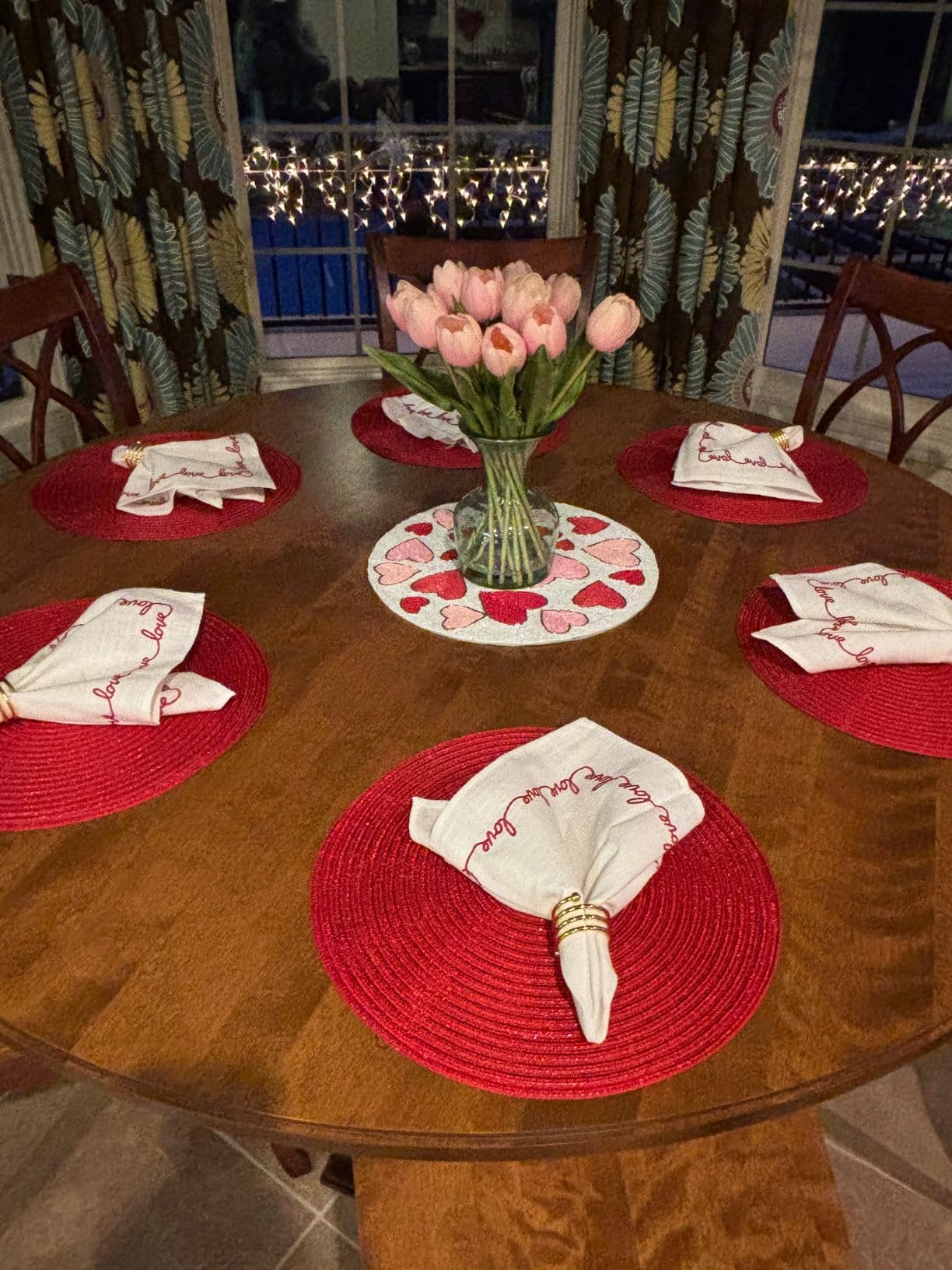 6Pcs Gold Napkin Rings Round Napkin Ring Set of 6 Napkin Holders for Cloth Napkins for Wedding, Thanksgiving customer photo 2