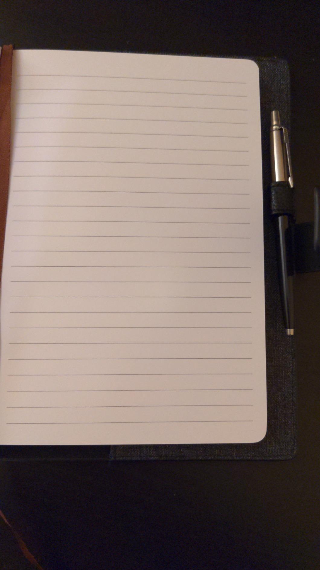 CASE ELEGANCE Full Grain Premium Leather Refillable Journal Cover with A5 Lined Notebook, Pen Loop, Card Slots, Brass Snap customer photo 1