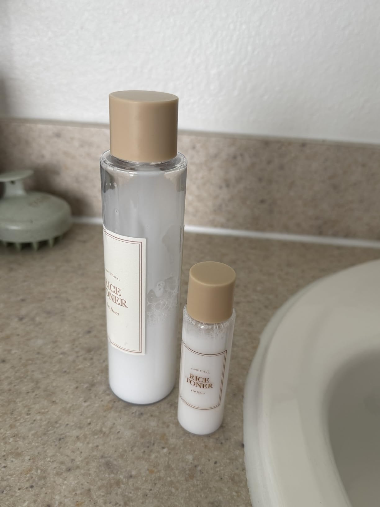 I'm From Rice Toner, 77.78% Rice Extract from Korea, Glow Essence with Niacinamide, Hydrating for Dry Skin, Vegan, Alcohol Free, Fragrance Free, Peta Approved, K Beauty Toner, 5.07 Fl Oz customer photo 2