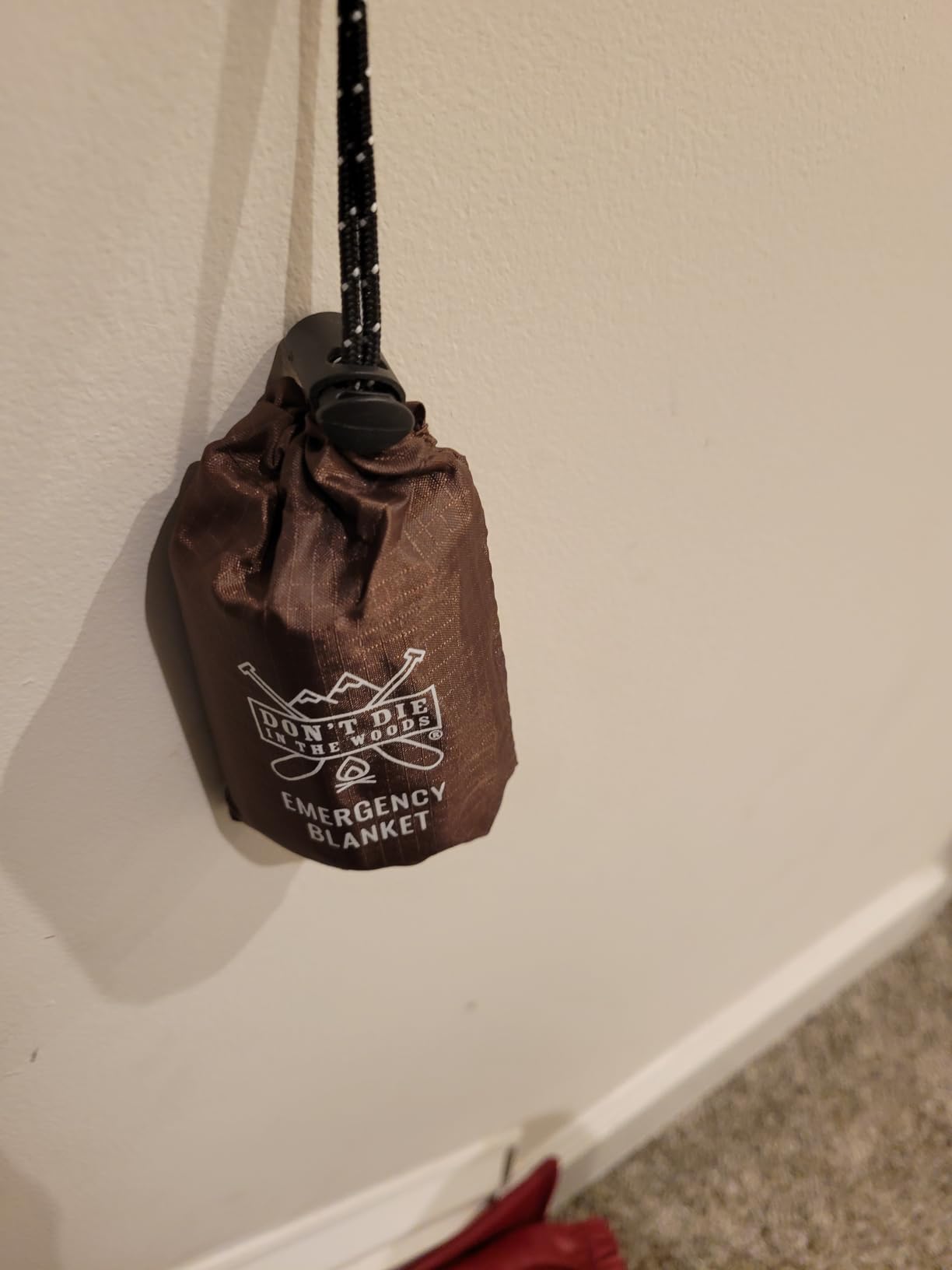 Don’t Die in The Woods – Freakin’ Huge Emergency Blankets [Orange] customer photo 2