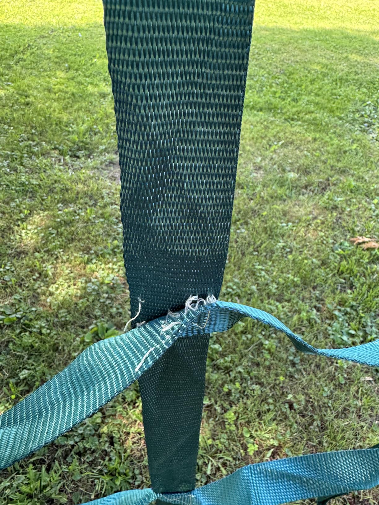 Trailblaze Ninja Warrior Obstacle Course for Kids - Ultimate Outdoor Fun 2x55 Ft Ninja Slackline Climbing Net Rope Ladder Trapeze Swing Monkey Bars - Durable and Safe Ninja Course for Kids Outside | 450lb Capacity Ultimate Outdoor Fun and Durable Ninja Course for Kids Outside with Ninja Wheel, Seat Swing and much more customer photo 2