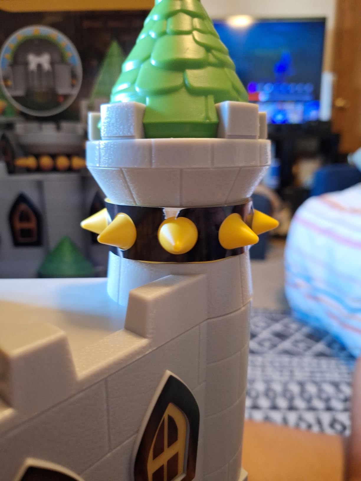 Super Mario Nintendo Deluxe Bowser's Castle Playset with 2.5