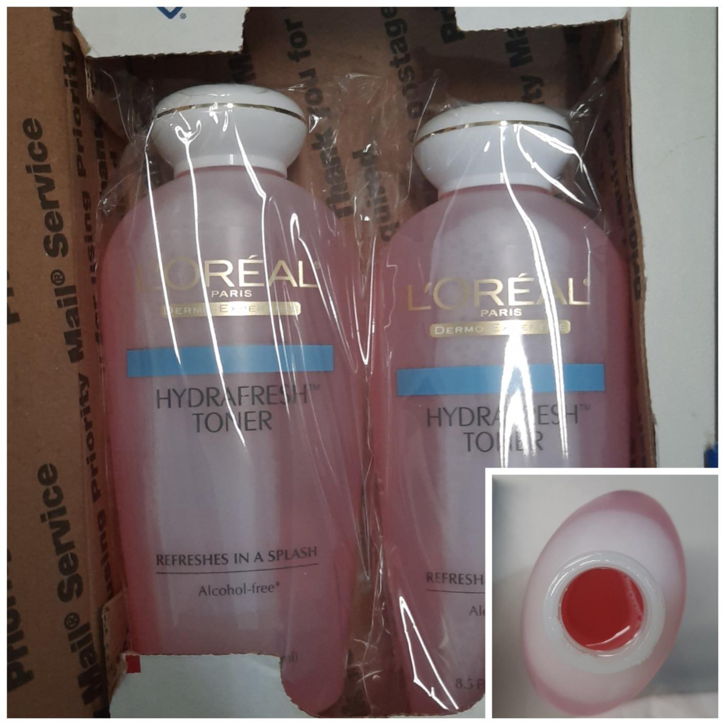 L'Oreal Paris Skincare HydraFresh Toner Face Toner with Pro-Vitamin B5 for a Smoother, Brighter Complexion, 2 Count customer photo 2