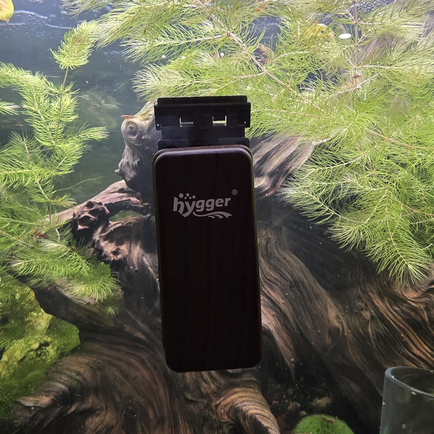 hygger Aquarium Strong Magnetic Cleaner Algae Magnet Cleaning Tool with Scraper Floating Brush for Fish Glass Tank S customer photo 2