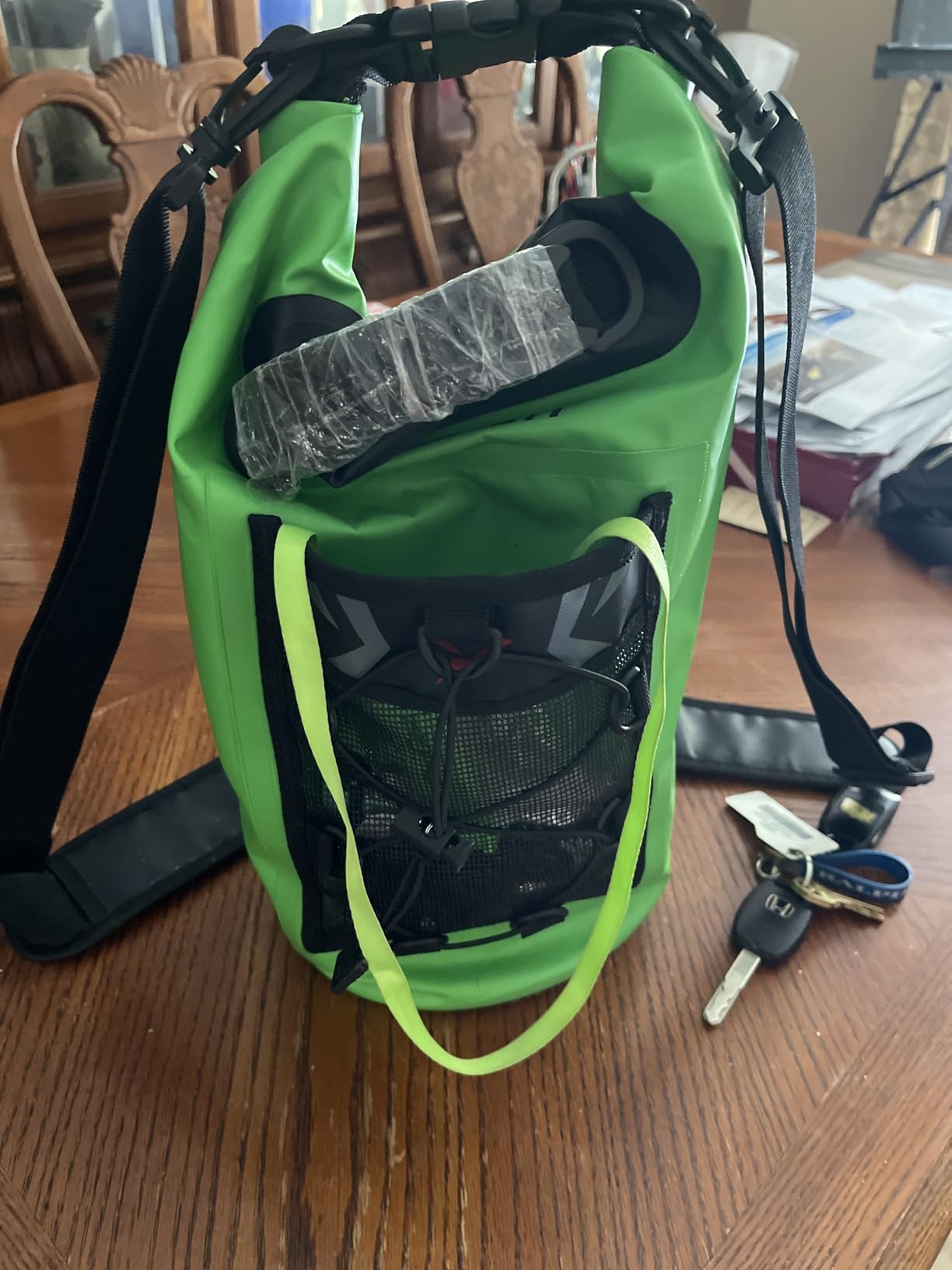 Piscifun Dry Bag, Waterproof Floating Backpack 10L/20L/30L/40L customer photo 2