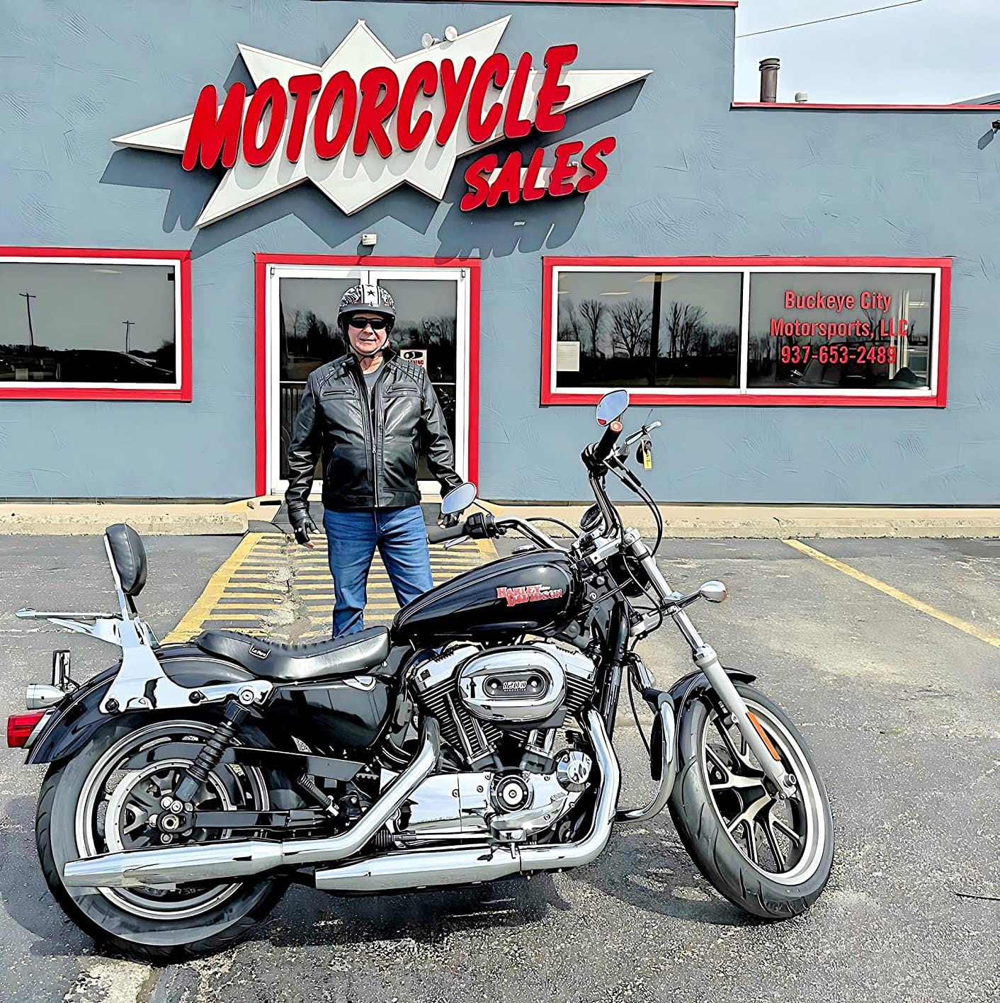 Artistry Leather Men's Motorcycle Jacket customer photo 2