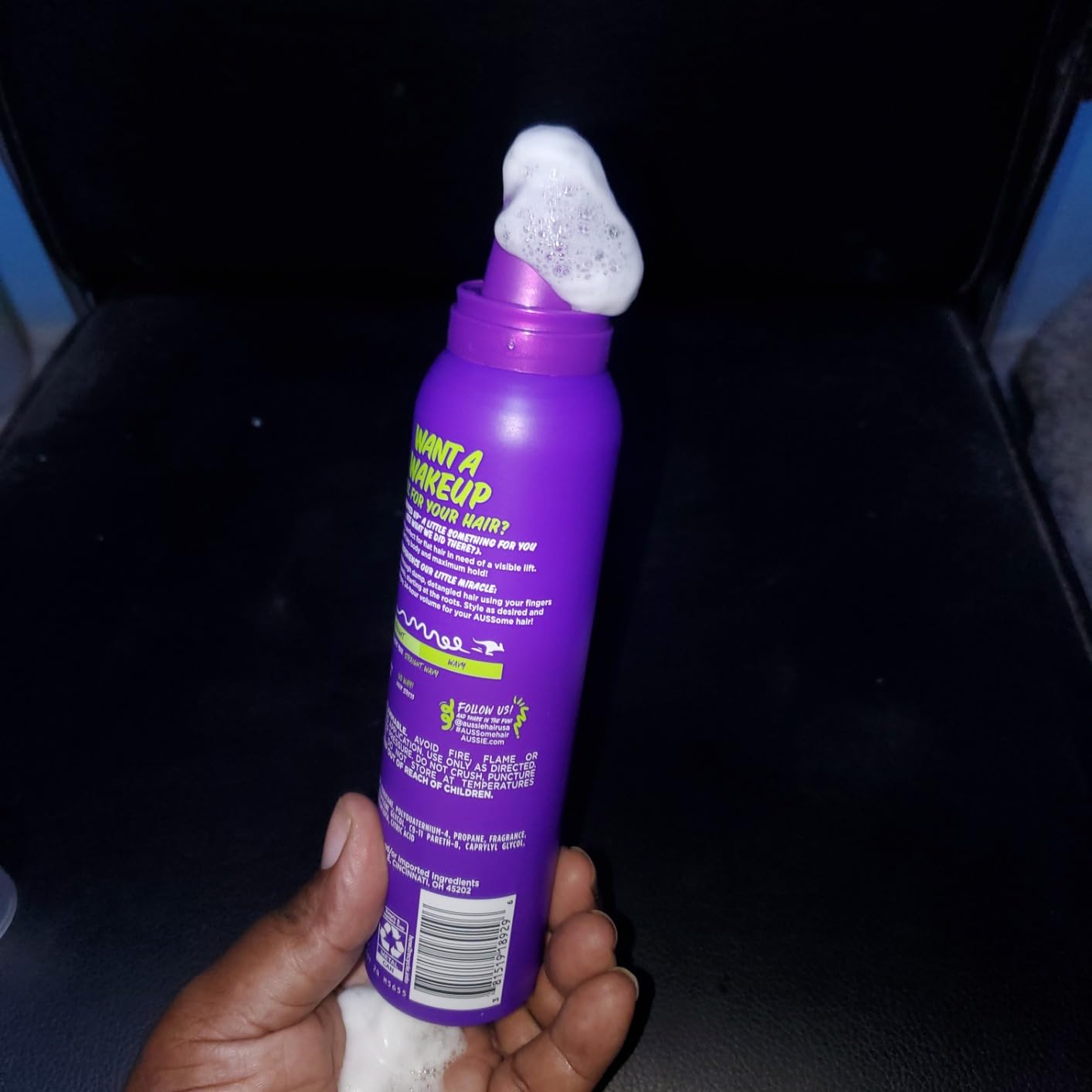 Aussie Instant Volume Mousse Triple Pack, 24-hour Volume Mousse, 6 oz customer photo 2