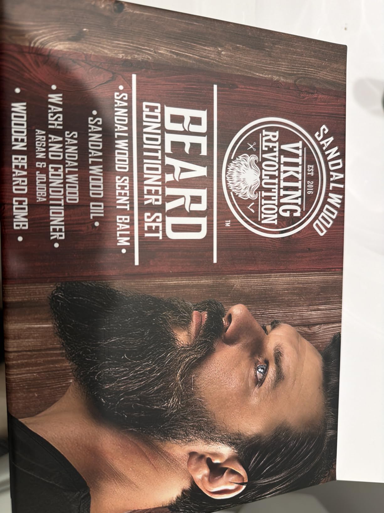 Viking Revolution Beard Conditioning Kit - Sandalwood, 5 Products Included customer photo 2