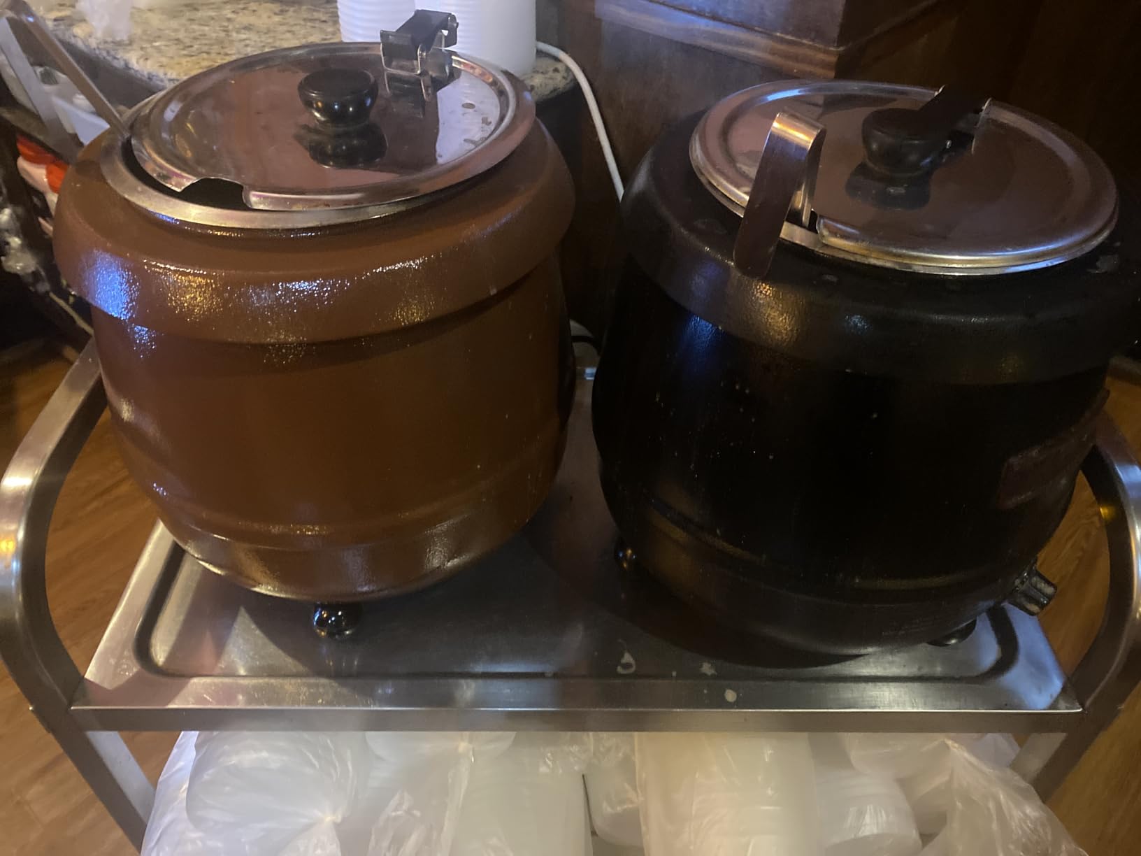 SYBO SB-6000-2G Commercial Grade Soup Kettle, 10.5 Quarts, Silver customer photo 2