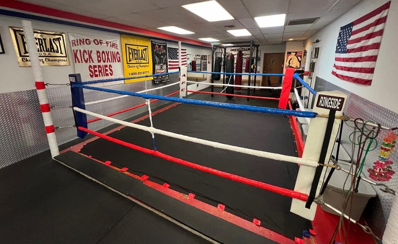 MMA Floor Ring Canvas Mat - For Wrestling,Boxing,Gymnastics & Martial Arts customer photo 1