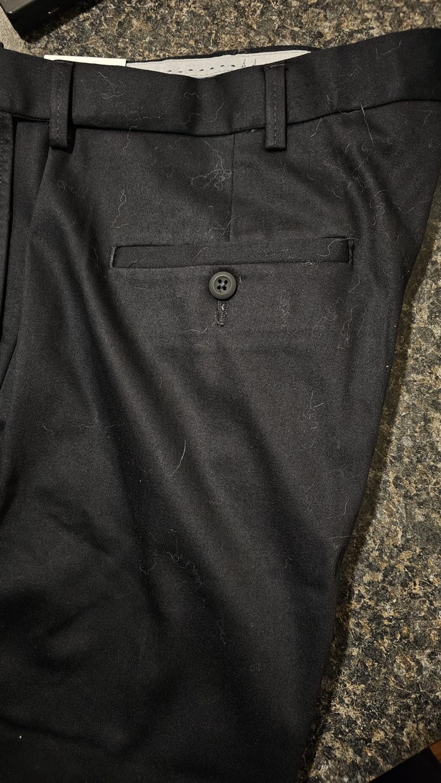 Haggar Men’s Classic Fit Iron Free Premium Khaki Casual Pant customer photo 2