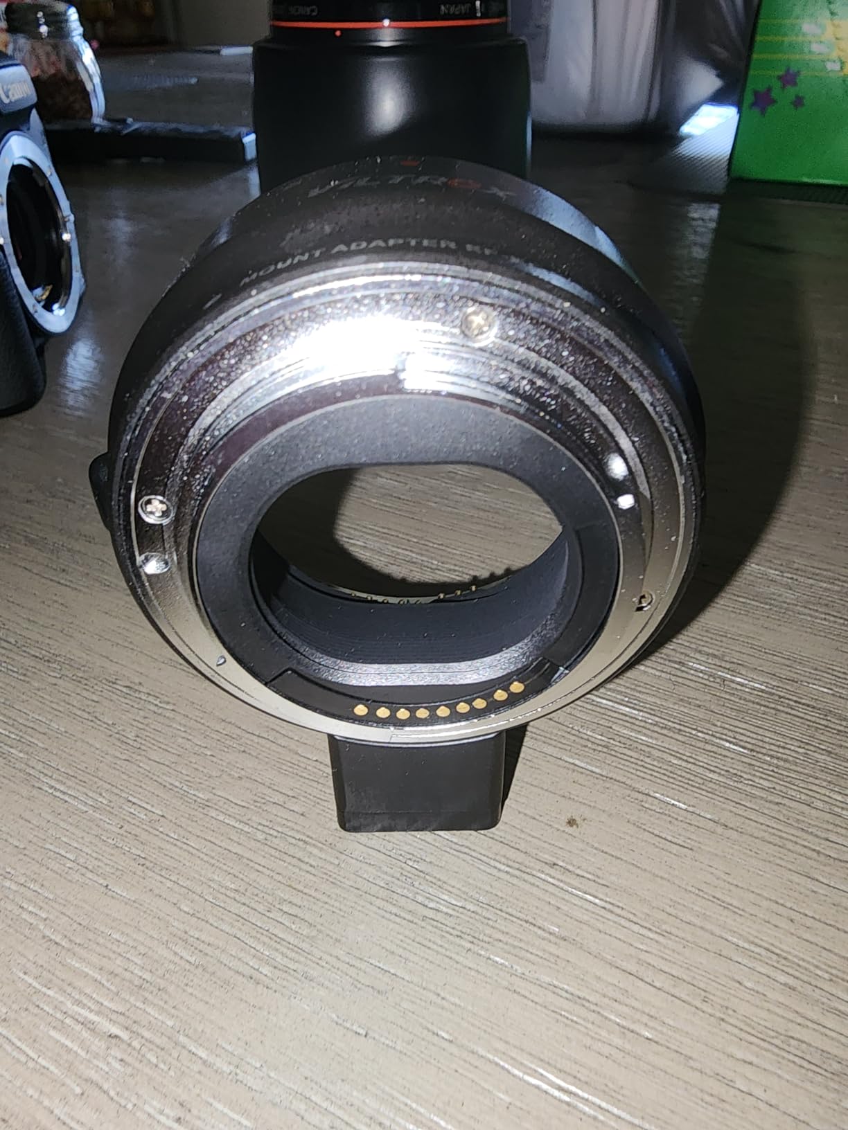 EF-EOS M Lens Adapter Auto-Focus Lens Converter Ring Compatible for Canon EF/EF-S Lenses and Canon EOS-M (EF-M Mount) Cameras EOS M M2 M3 M5 M6 M10 M50 M100 customer photo 1