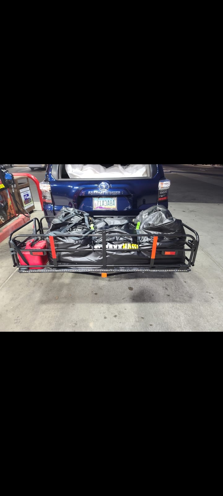 500 Lbs Heavy Duty Hitch Mount Cargo Carrier 60