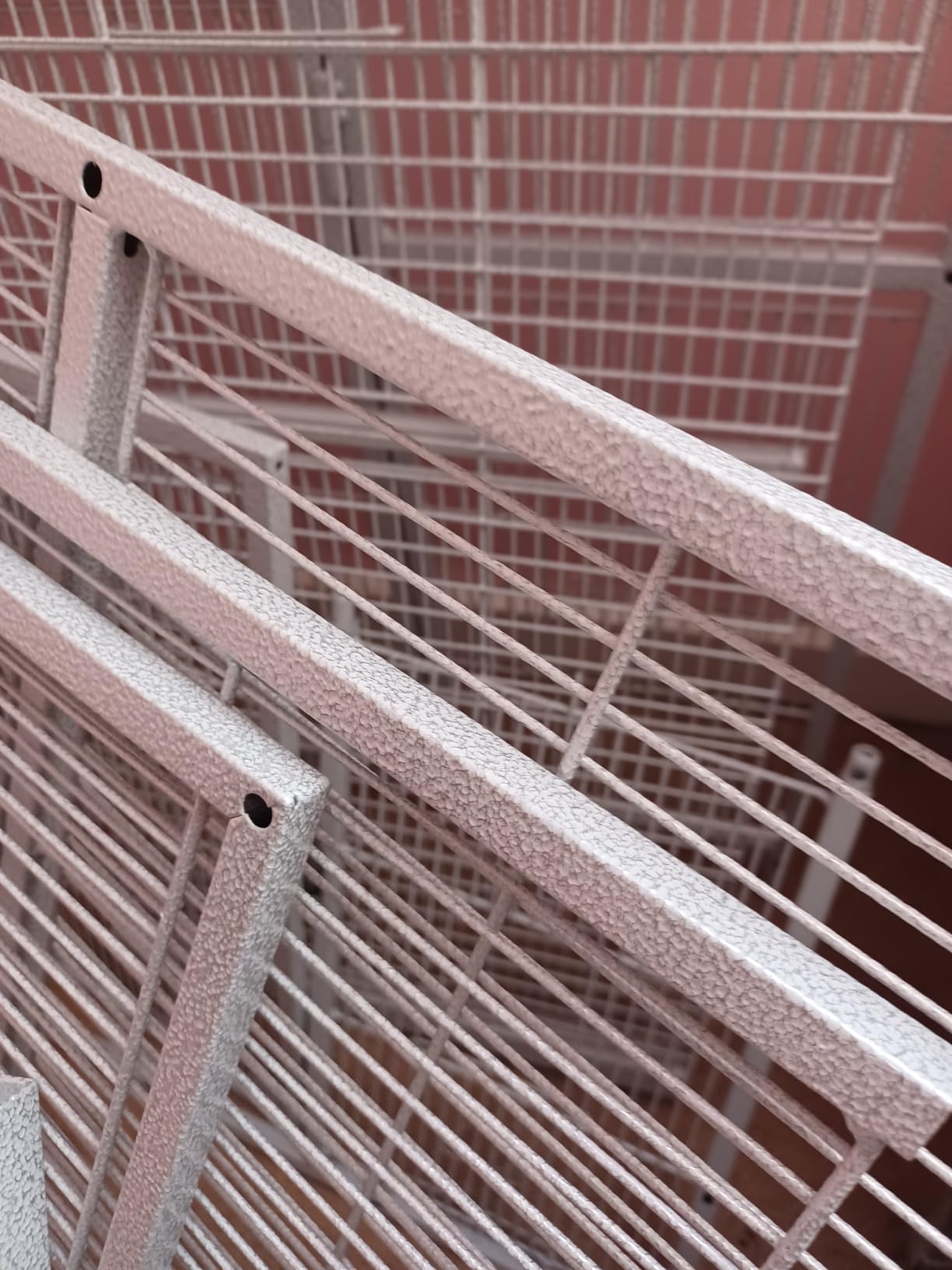 Yaheetech 69-Inch Extra Large Wrought Iron 3 Levels Ferret Chinchilla Sugar Glider Squirrel Small Animal Cage with Cross Shelves and Ladders, Black customer photo 2