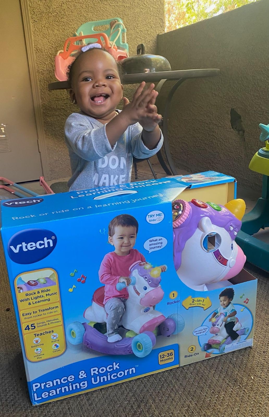 VTech Prance and Rock Learning Unicorn customer photo 2
