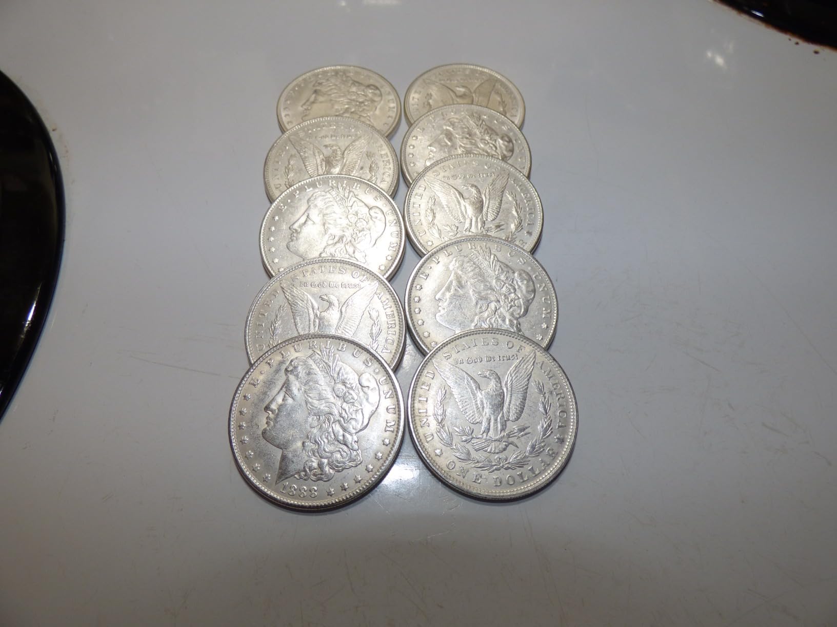 10 Pcs Steel Morgan Dollar Magic Tricks Can Be Sucked Coin Magie Props customer photo 2