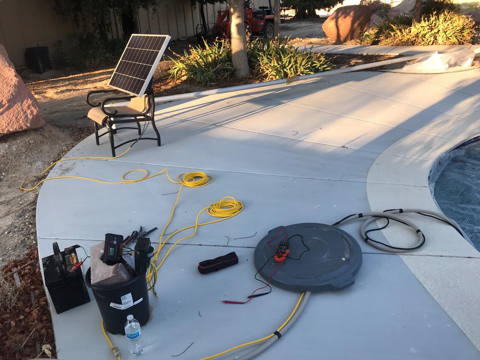 ECO-WORTHY Solar Well Pump Kit - 100W Solar Panel with 12V Deep Well Water Pump for Off-grid Living or Irrigation, Farm & Ranch-DELIVERY IN 2 PARCELS One customer photo 2
