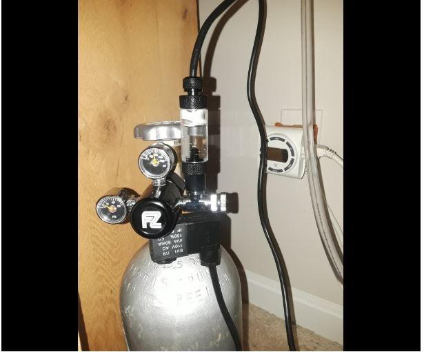 FZONE Aquarium Co2 Regulator DC Solenoid with Bubble Counter and Check Valve Plant Grow DIY CO2 System CGA320 Side Open Cylinder customer photo 1