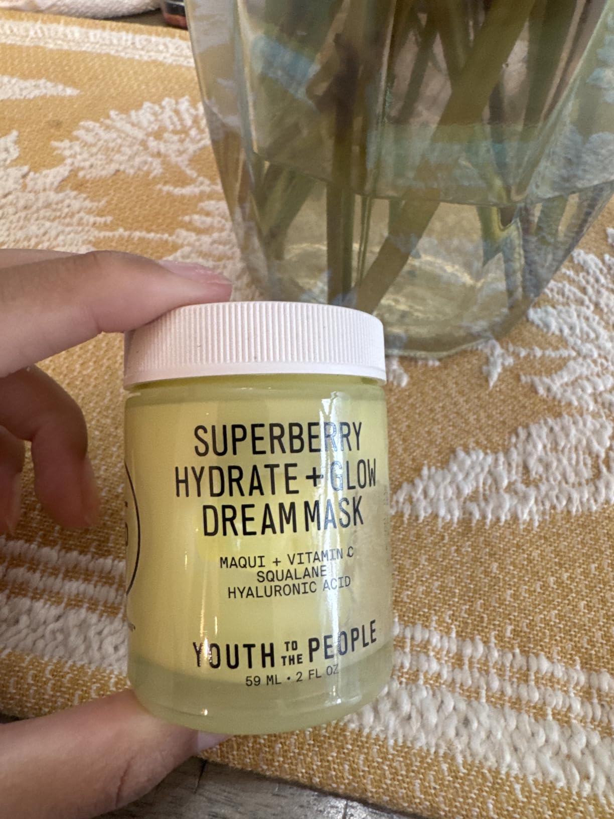 Youth To The People Superberry Dream Mask - Hydrate + Glow Face Moisturizer customer photo 1
