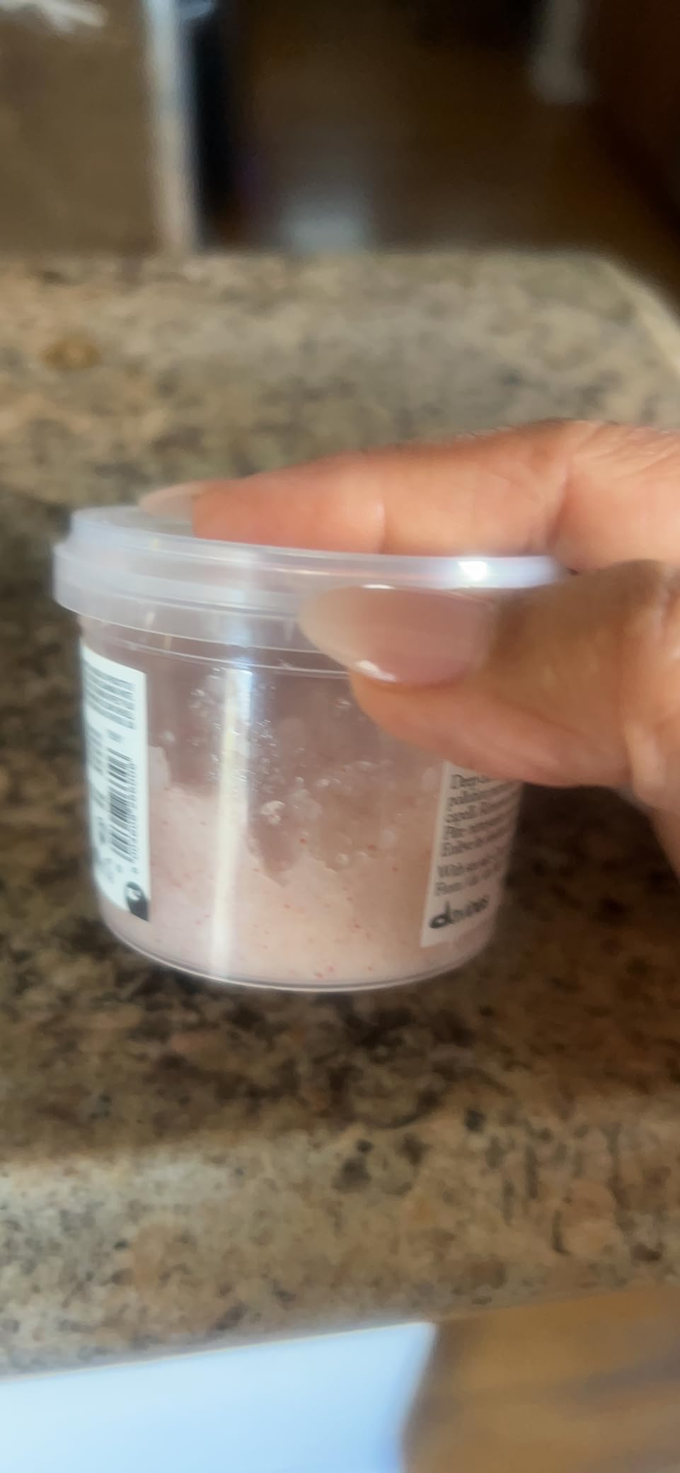 Davines SOLU/Sea Salt Scrub Cleanser, Deep Clarifying Scalp Scrub - Removes Product Build-up & Pollution Particles - Refreshes All Hair Types & Textures - Promotes Clean, Light Hair customer photo 1