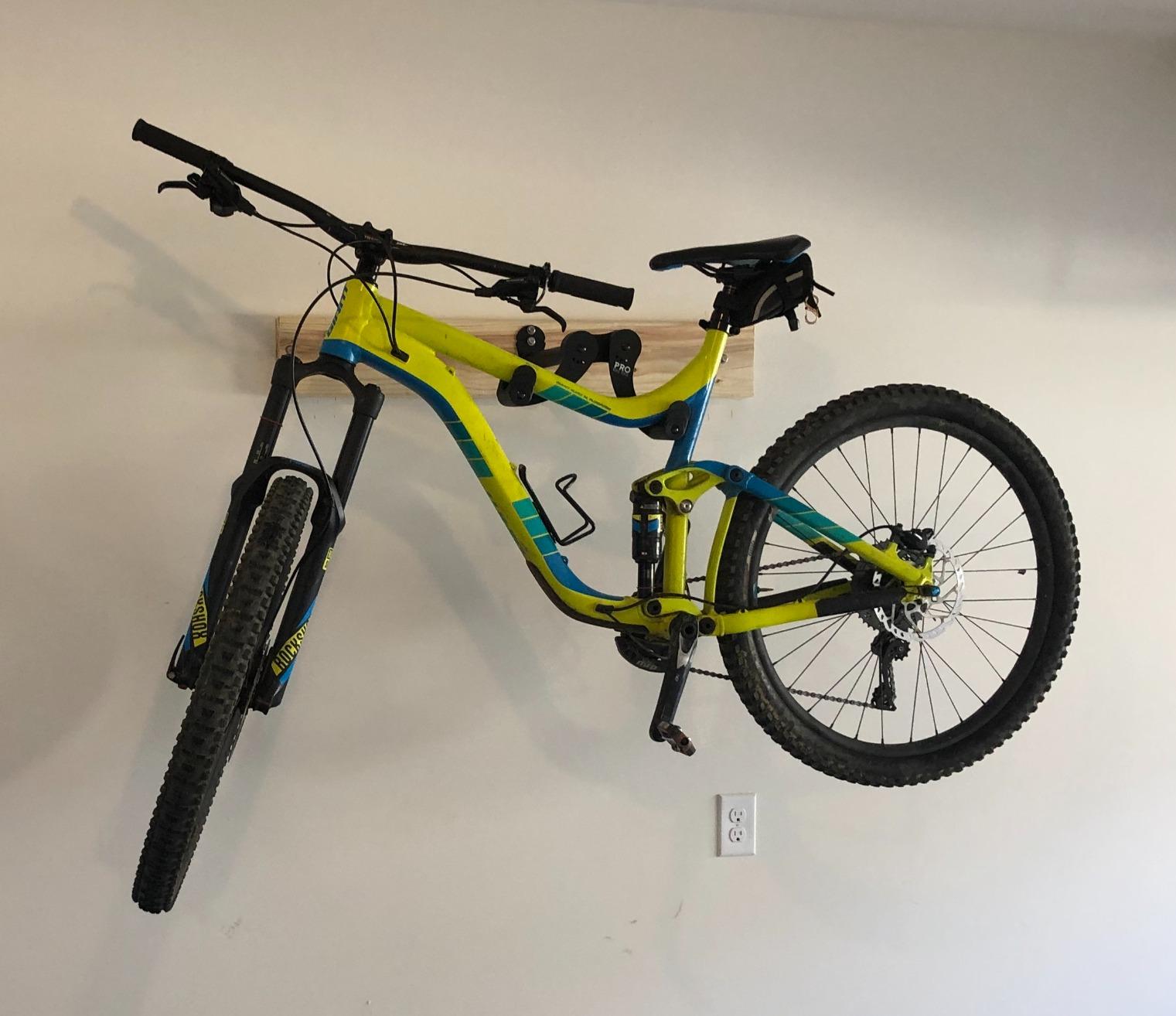 PRO BIKE TOOL Bike Rack for Garage Wall Mount - Horizontal Bike Storage customer photo 1
